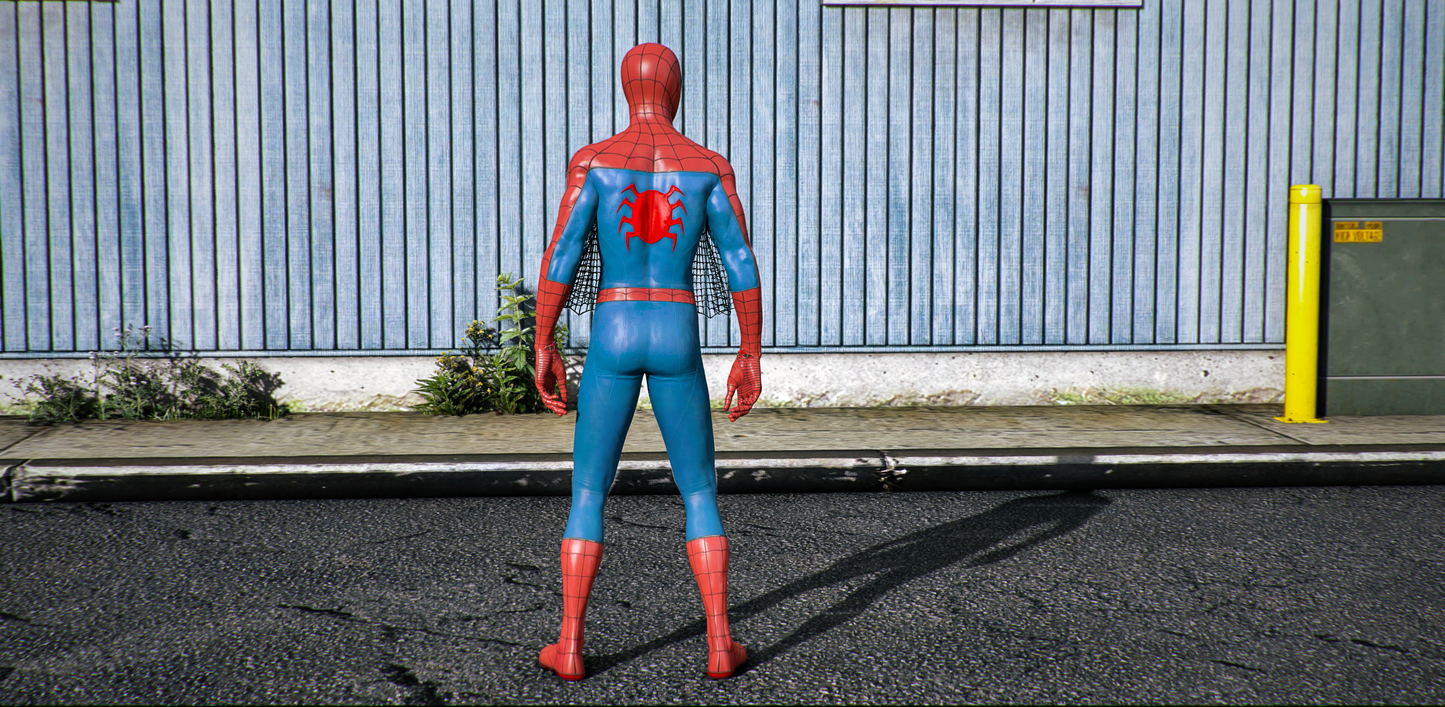 Spider-Man Classic Suit (Unmasked)
