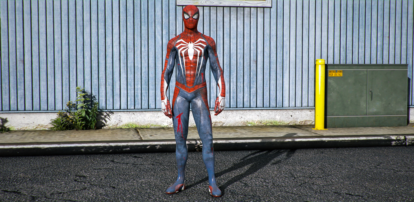 Spider Man PS4 (Injured Styles)