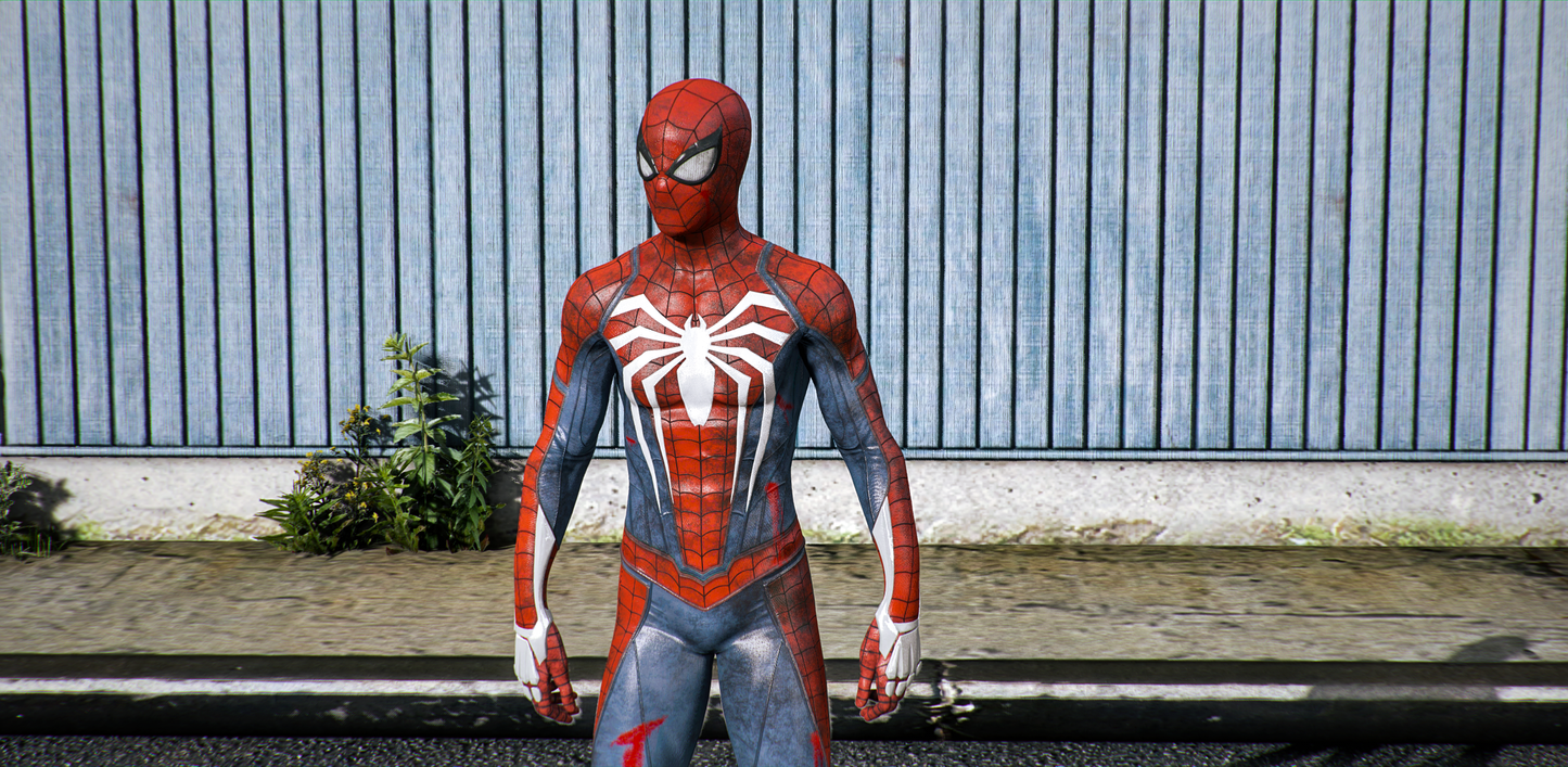 Spider Man PS4 (Injured Styles)