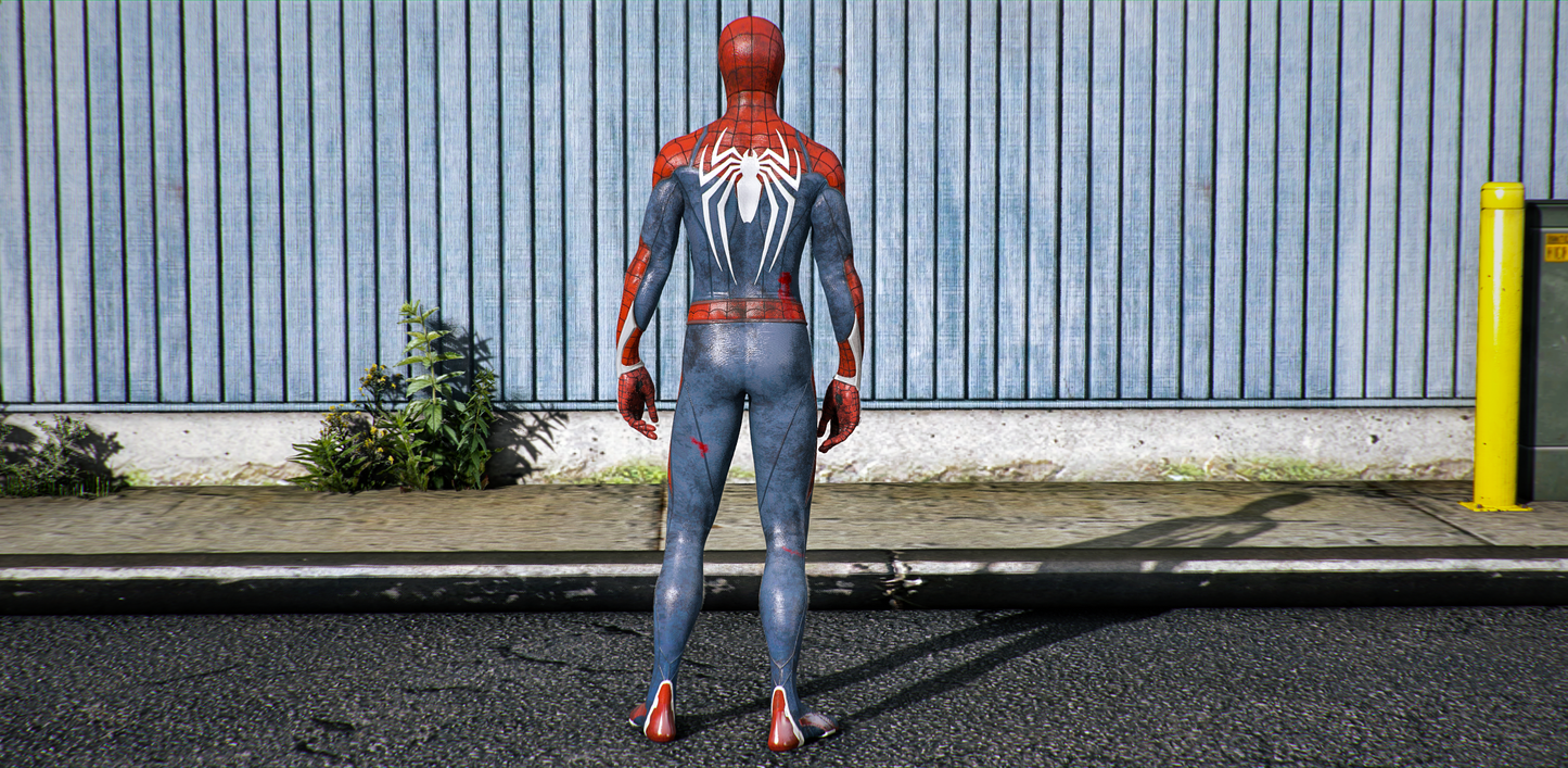 Spider Man PS4 (Injured Styles)