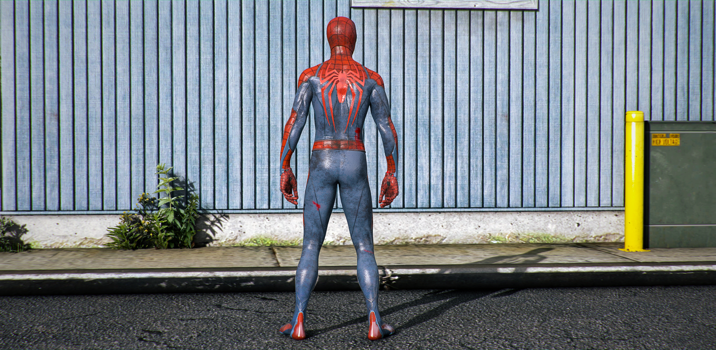Spider Man PS4 (Injured Styles)