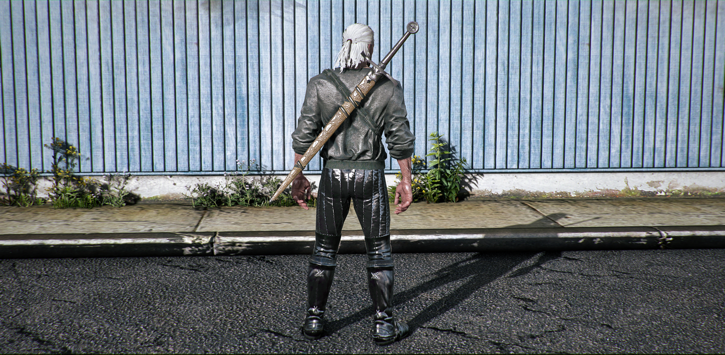 Geralt of Rivia Shirt Suit (Netflix)