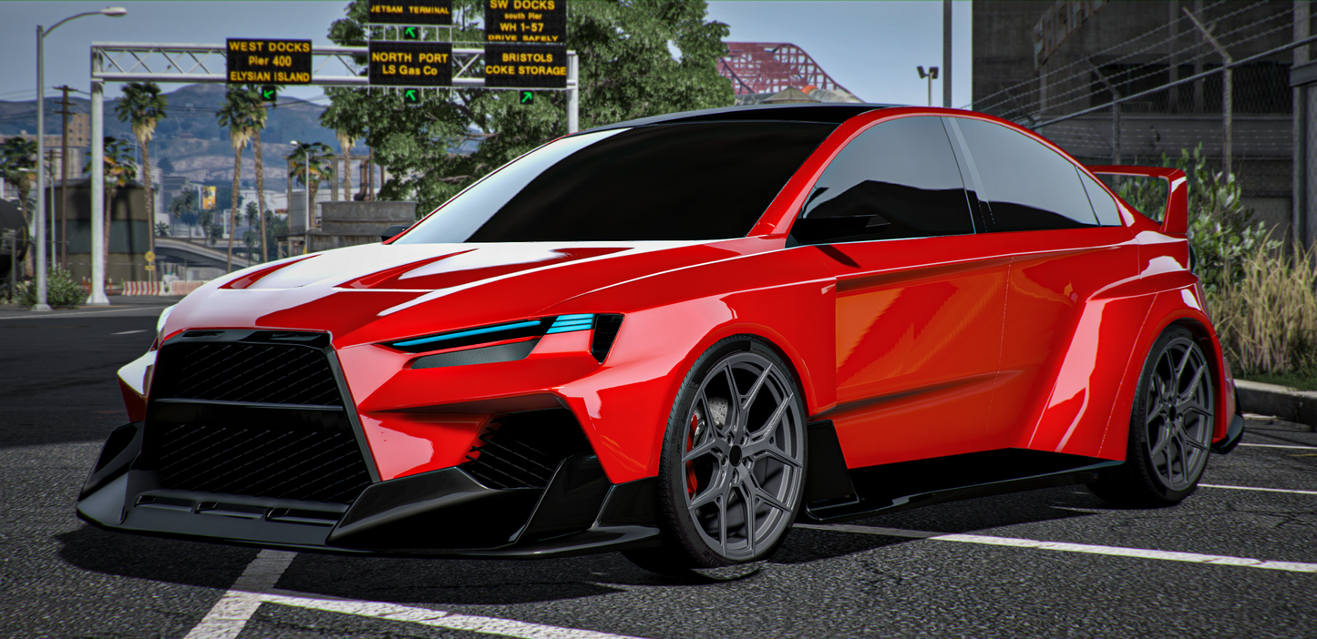 (Debadged) 2024 Mitsubishi EVO XI Hycade | GDC