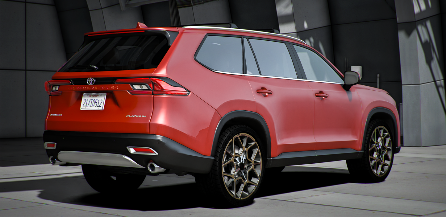 (Debadged) 2024 Toyota Grand Highlander | GZ Customs