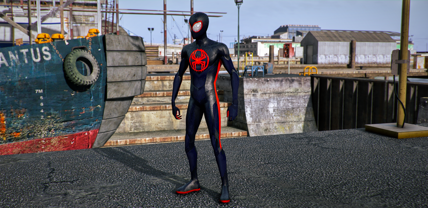 Miles Morales Across the Spider-verse