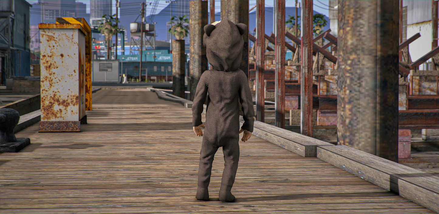 Tim Brown Bear Onesie