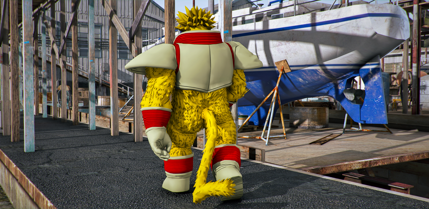 Baby Vegeta (Golden Great Ape)