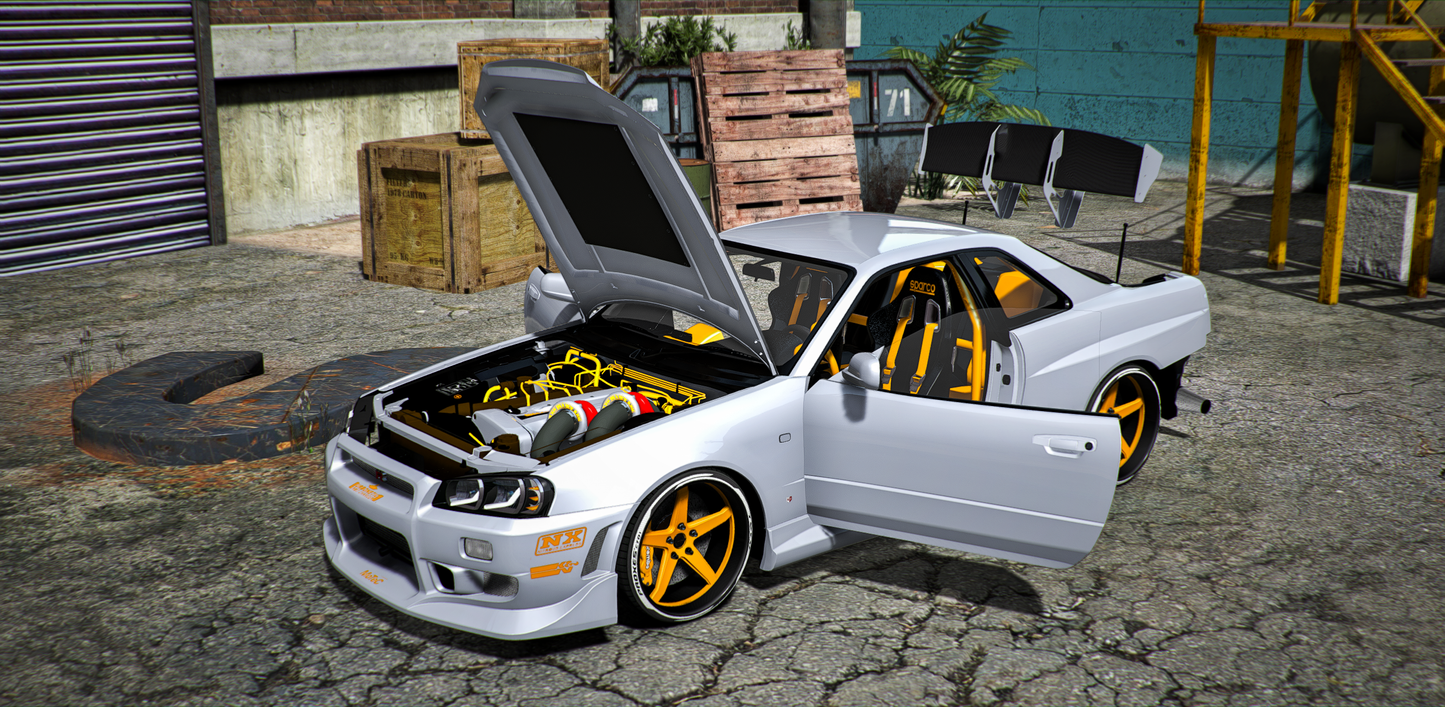 Nissan Skyline R-34 Twinturbo