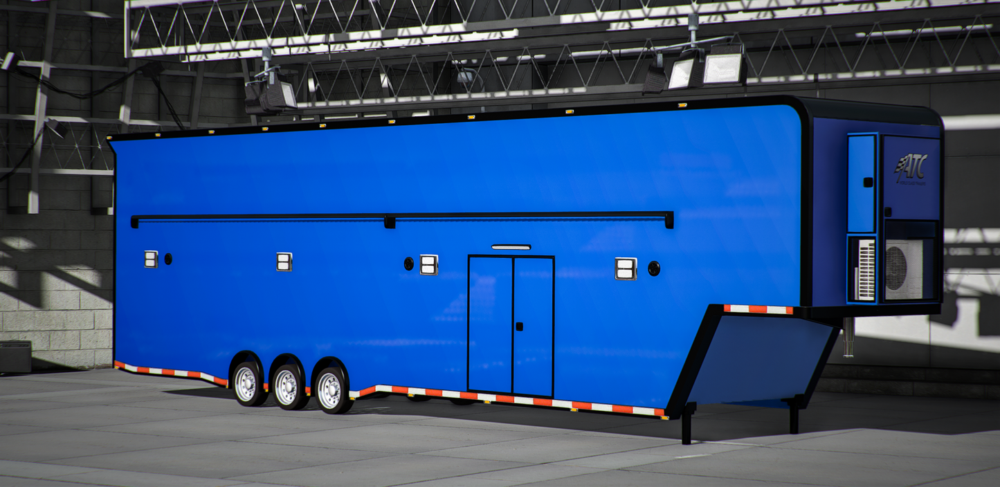 Enclosed ATC Stack Trailer | Diesel Customs
