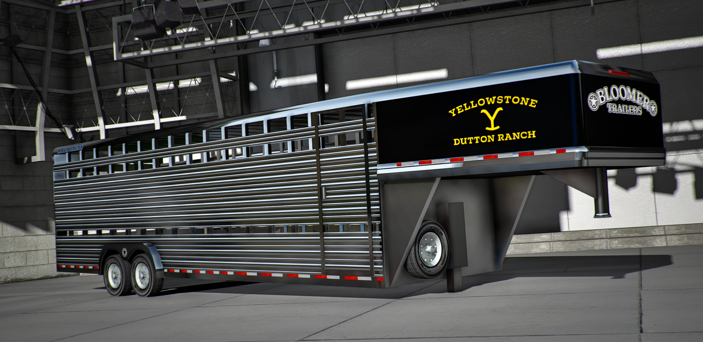 Bloomer Stock Trailer | Bagged Customs