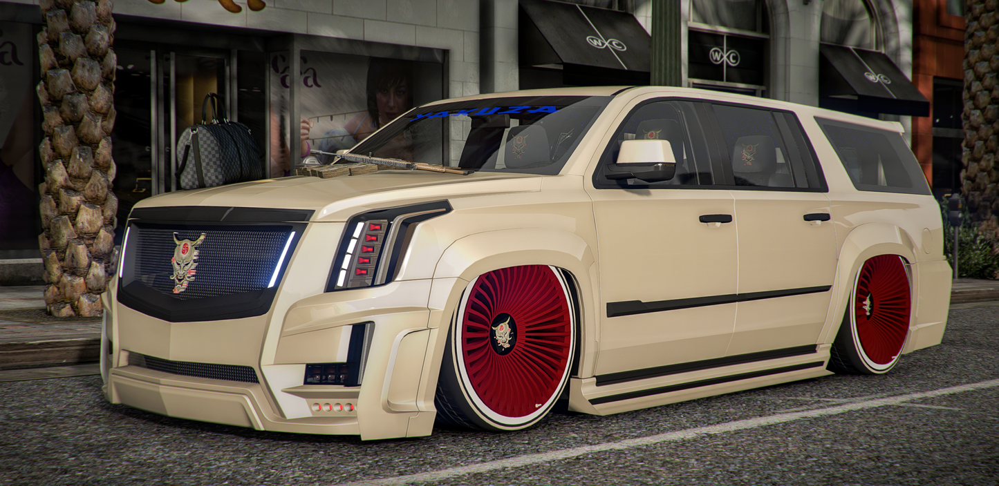 Cadillac Escalade Widebody Mafia Edition | W204's Toy Factory
