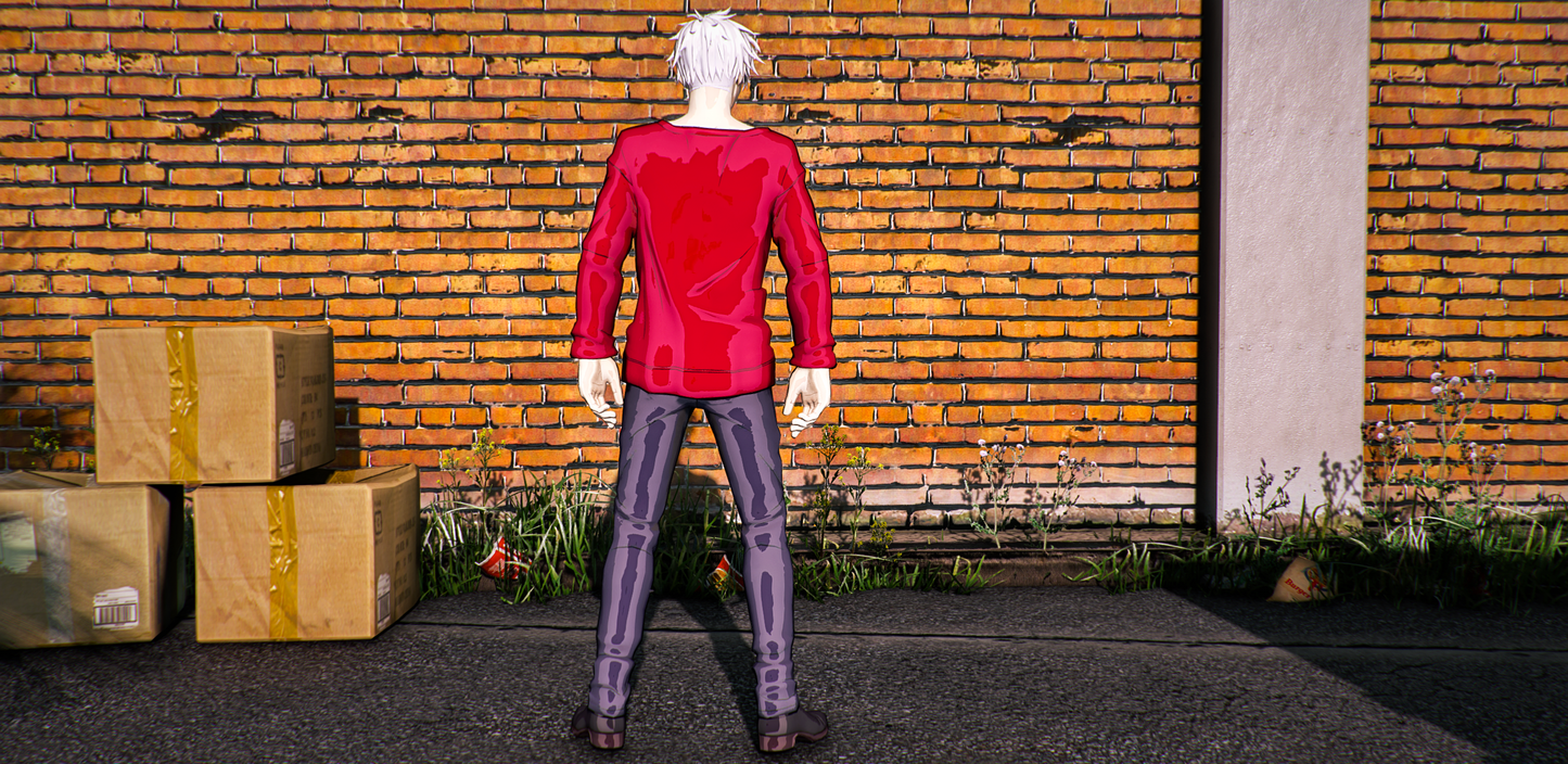 Gojo Casual (Normal + Cel Shading)