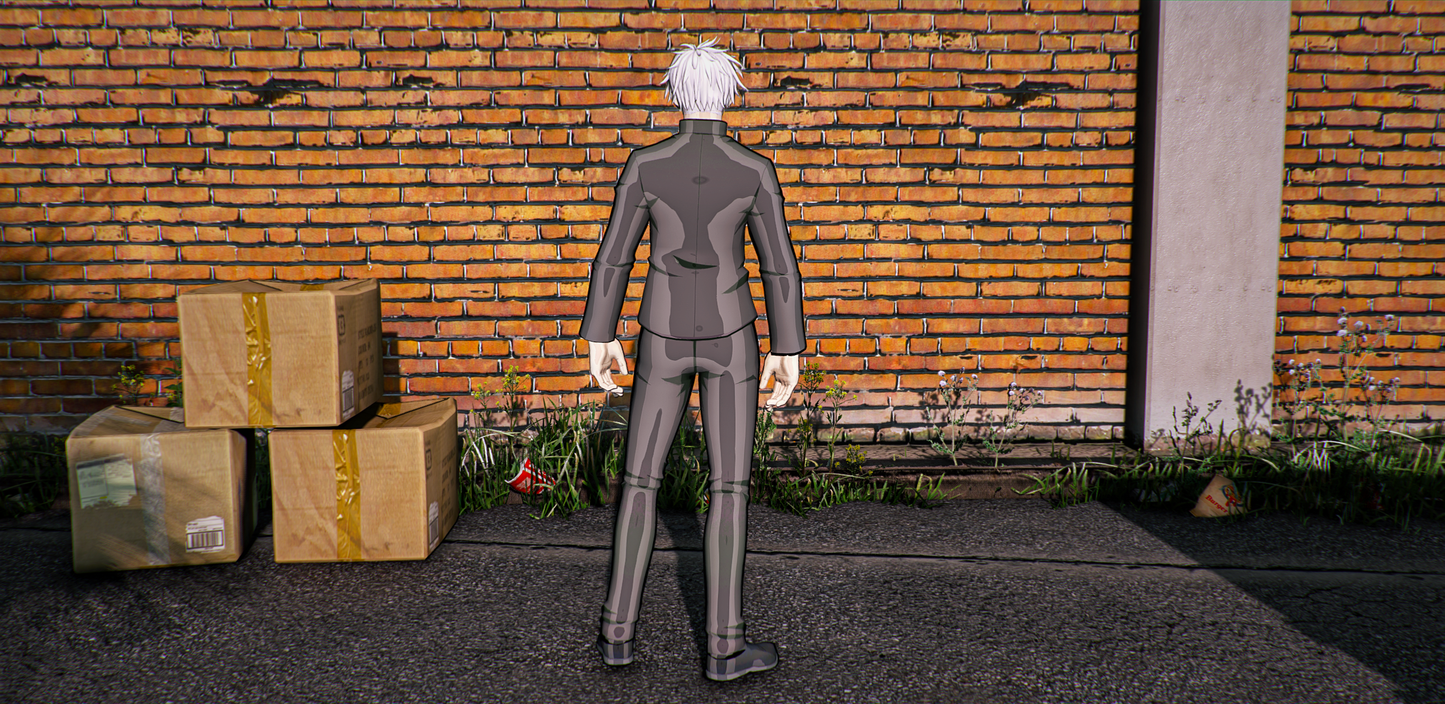 Gojo Satoru Young Version (Normal + Cel Shading)