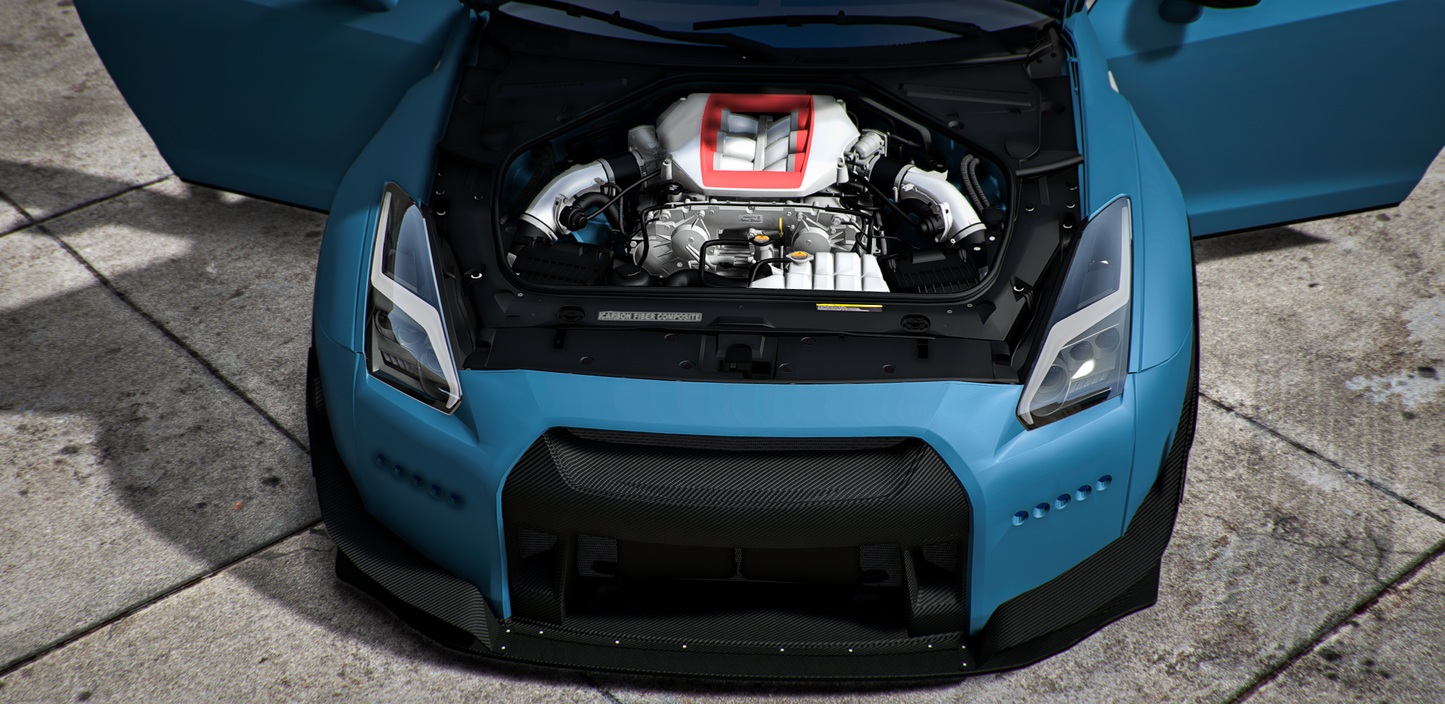 (Debadged) 2021 Nissan GTR R35 Widebody V2 | South Coast Customs