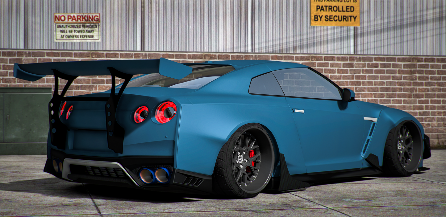 (Debadged) 2021 Nissan GTR R35 Widebody V2 | South Coast Customs