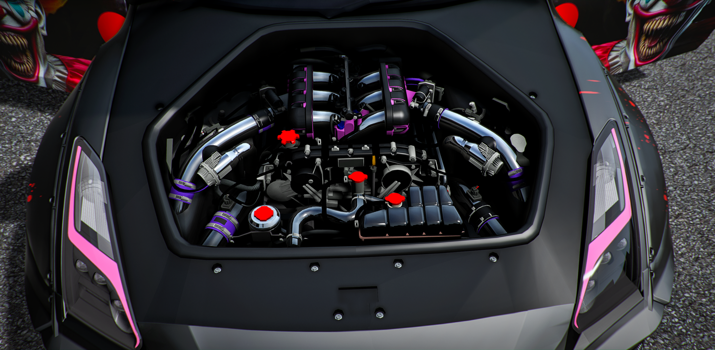 Nissan R35 Halloween | RY Customs