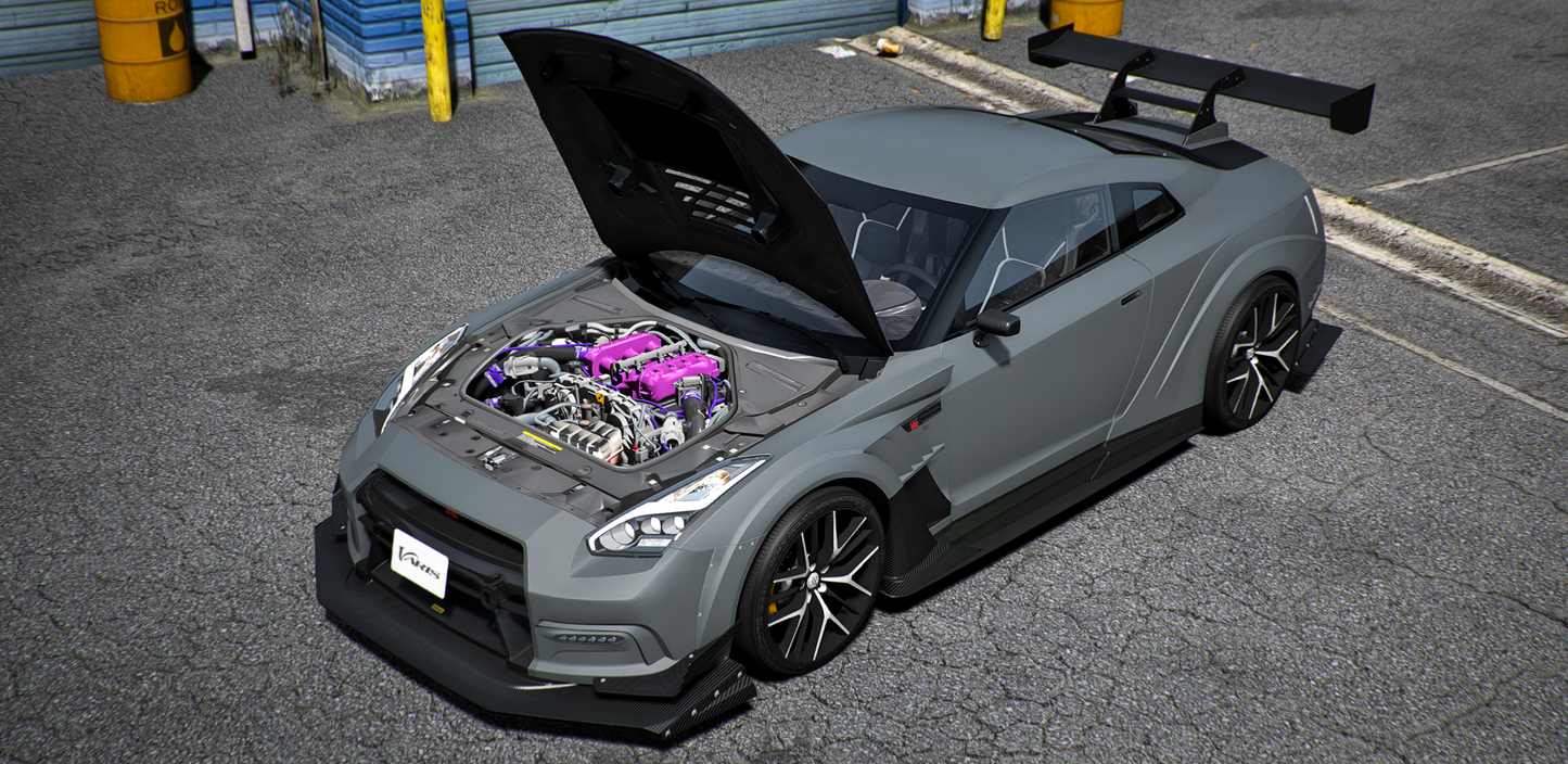 Nissan GT-R Varis T2 Kamikaze | Longtail