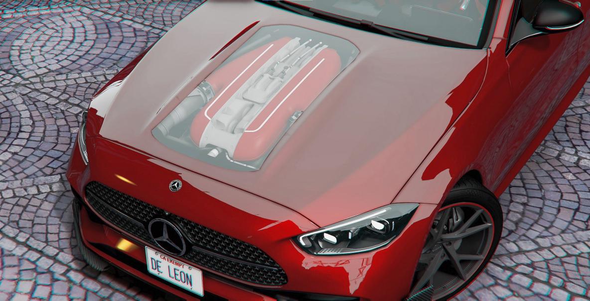 2022 Mercedes C-Class W206 Swap Ferrari | Owl Frost