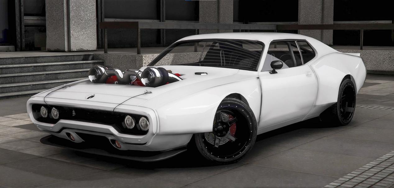 Widebody 1969 Plymouth GTX