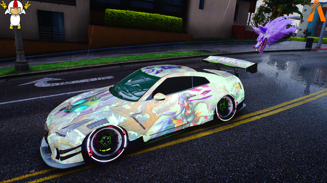 NISSAN GTR R35 - Kindred the Eternal Hunters League of Legends | Kick Store