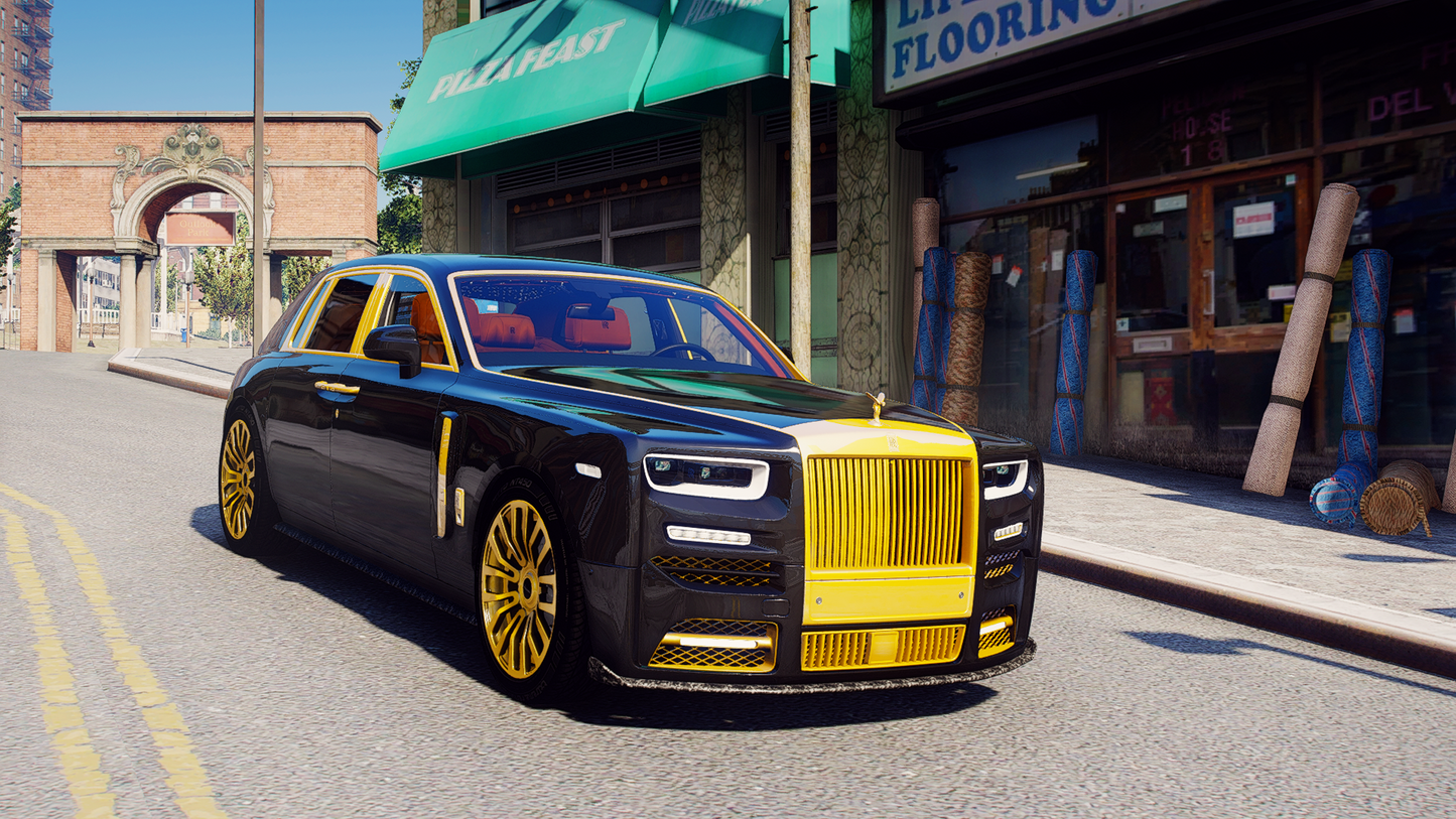 Mansory Rolls Royce Phantom VIII Gold Version | Przemo