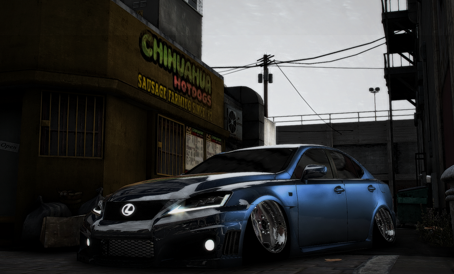 Custom Bagged Lexus IS-F | Gibby's Productions