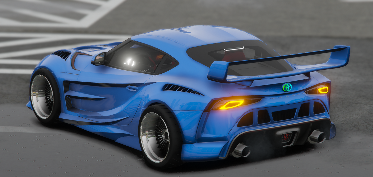 Toyota Supra A90 Abflug Concept