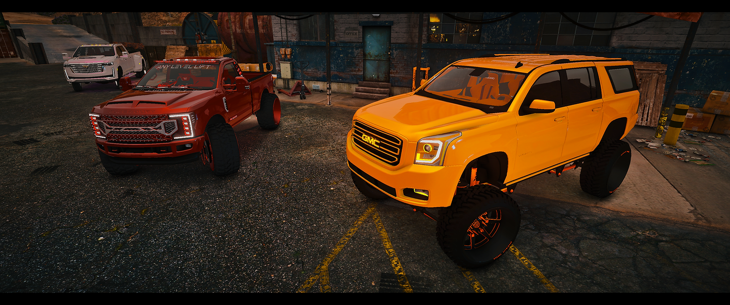 2018 GMC Yukon on ATS Air Ride Lift | GG