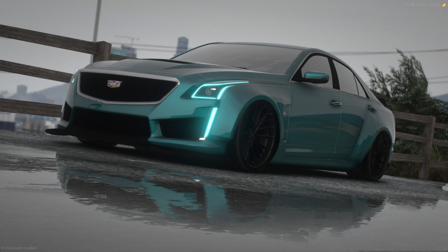 Custom Cadillac CTS-V Widebody | BadBlood Customs