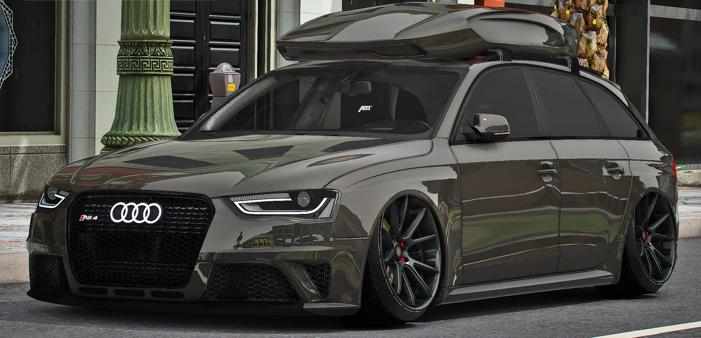 Audi RS4 Stanced 6 Seater | sly