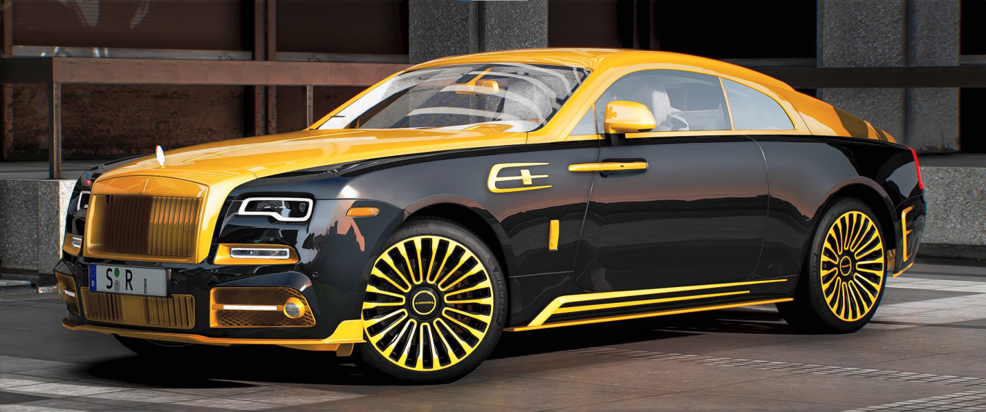 Rolls Royce Wraith Mansory Gold Palm 999|Hartge