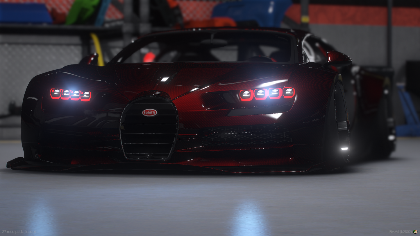 Bugatti Chiron Widebody Carbon Widebody Erych Twin Turbo Edition | Tora