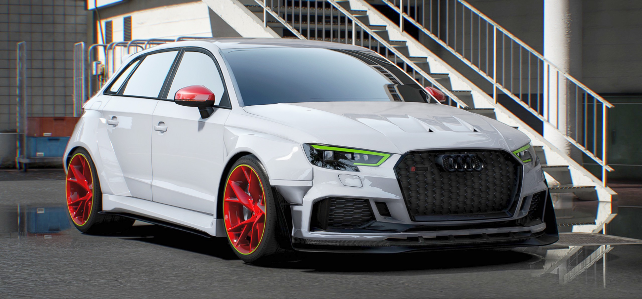 Audi RS3 Sport RC Kit | Ryan Customs