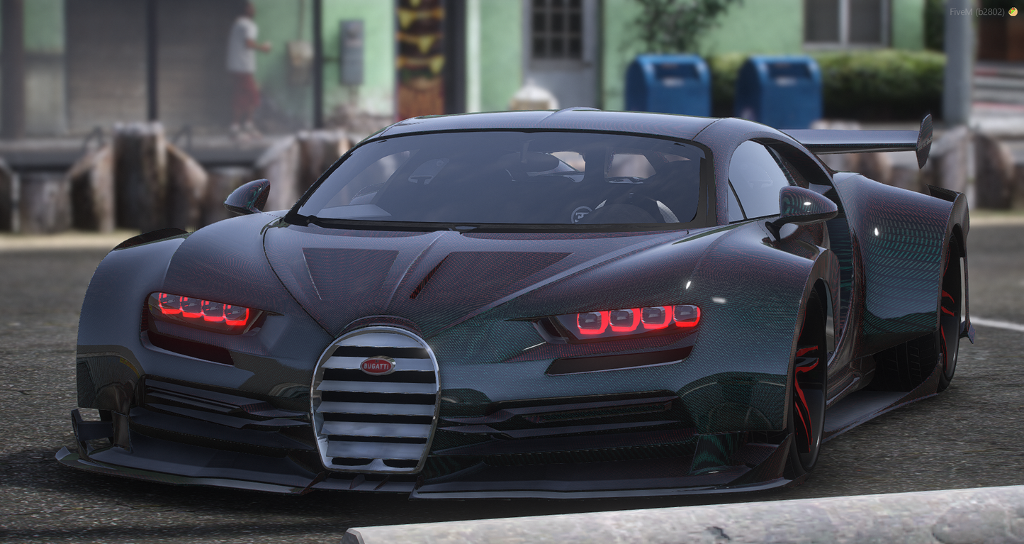 Bugatti Chiron Widebody Carbon Widebody Turbo Edition | Tora