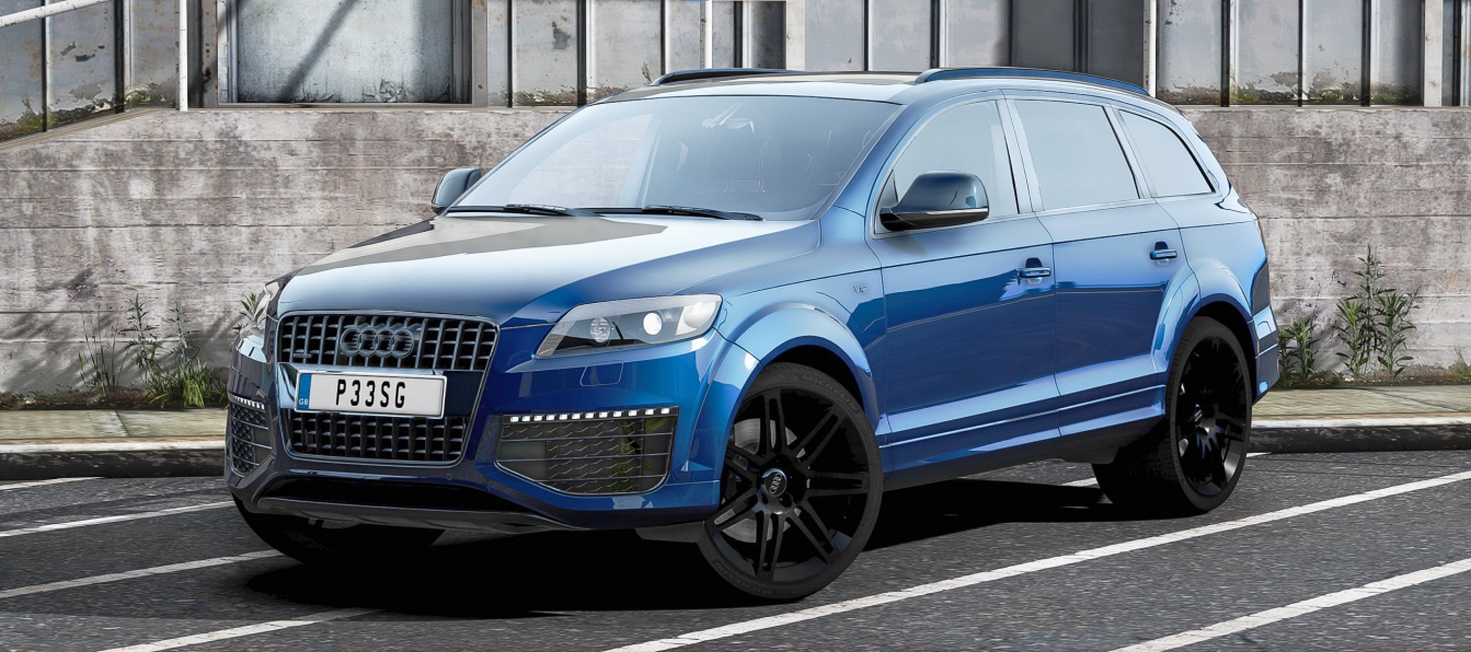 Audi Q7 2009 UK Blacked | Przemo