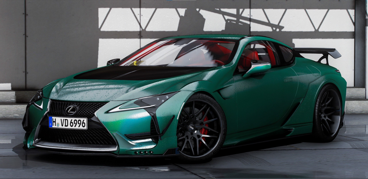 2018 Lexus LC 500 By WLAD | HarvinoiiD