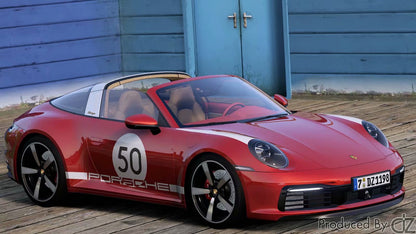 Porsche 911 Targa 4S Heritage Design Edition | Dazu