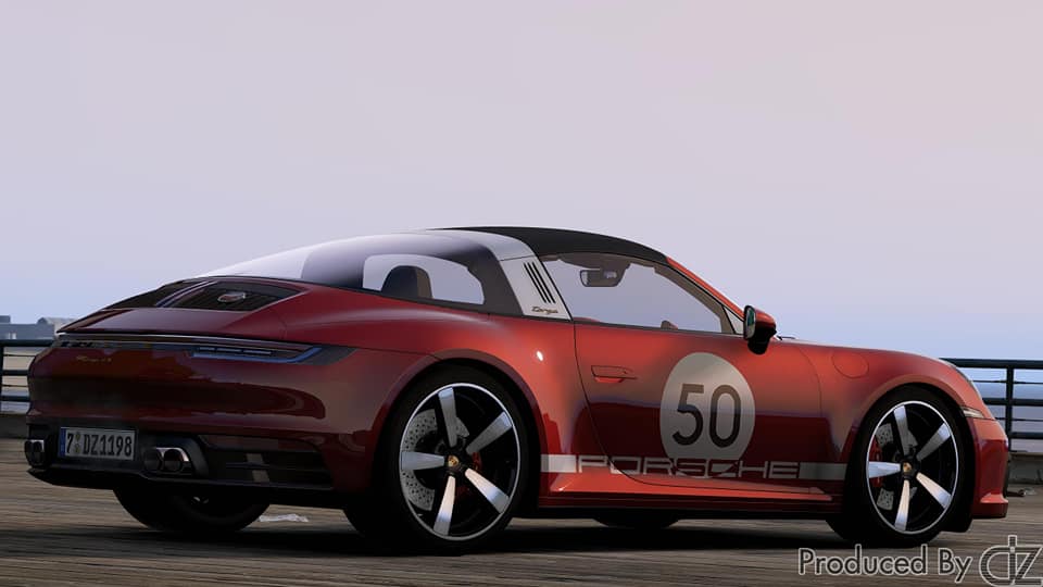 Porsche 911 Targa 4S Heritage Design Edition | Dazu