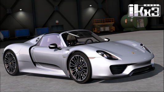 Porsche 918 Spyder 2014 | IKX3 Mods