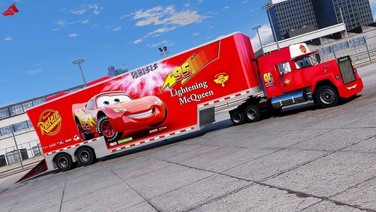 Disney Pixar Mack Truck and Trailer | Foxtrotdelta