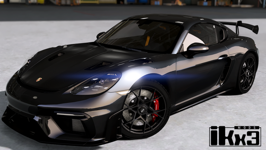 Porsche 718 Cayman GT4 RS Weissach Package 2022 | IKX3 Mods