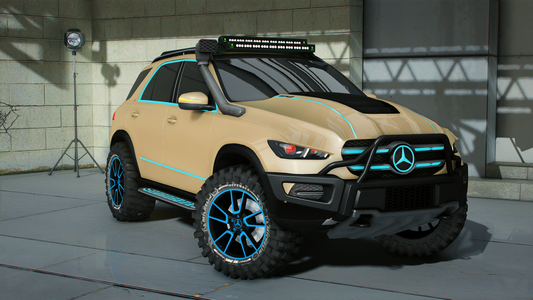 Mercedes Benz Gle 450 OffRoad | Sawz Ink