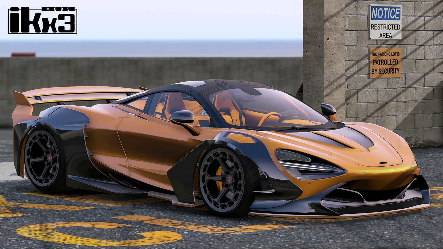 McLaren 720S Galaxy ZACOE | IKX3 Mods