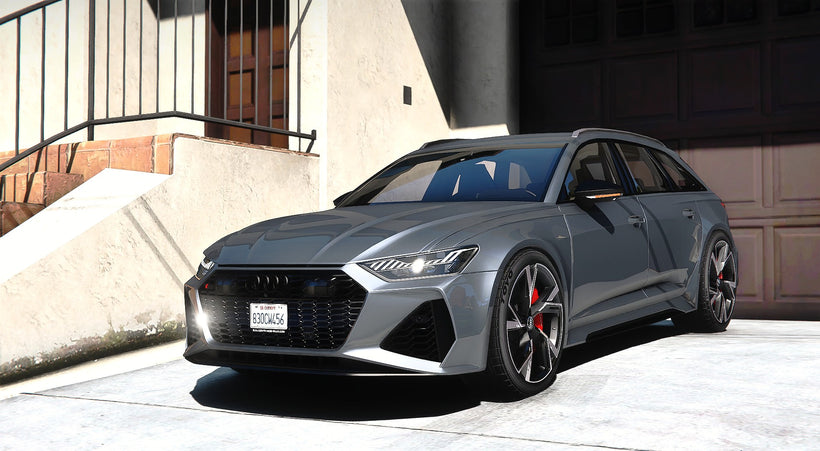 2020 Audi RS6 Avant Black | SaleeN