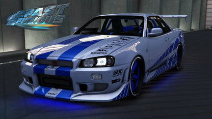 Nissan Skyline GT-R BNR34 C-WEST | Rmod Customs