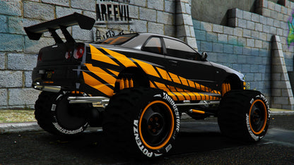 Nissan Skyline R34 Monster Truck | Rmod Customs