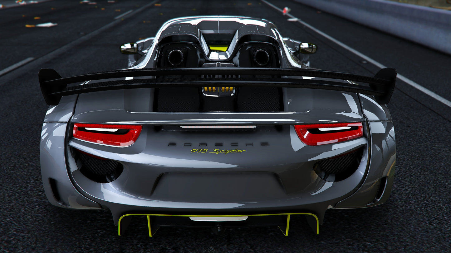 Porsche 918 Spyder Widebody Kit | Rmod Customs