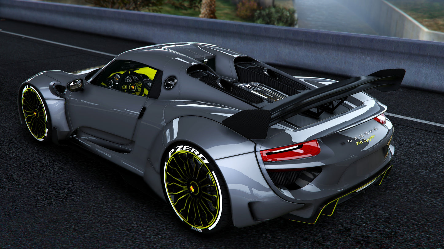 Porsche 918 Spyder Widebody Kit | Rmod Customs