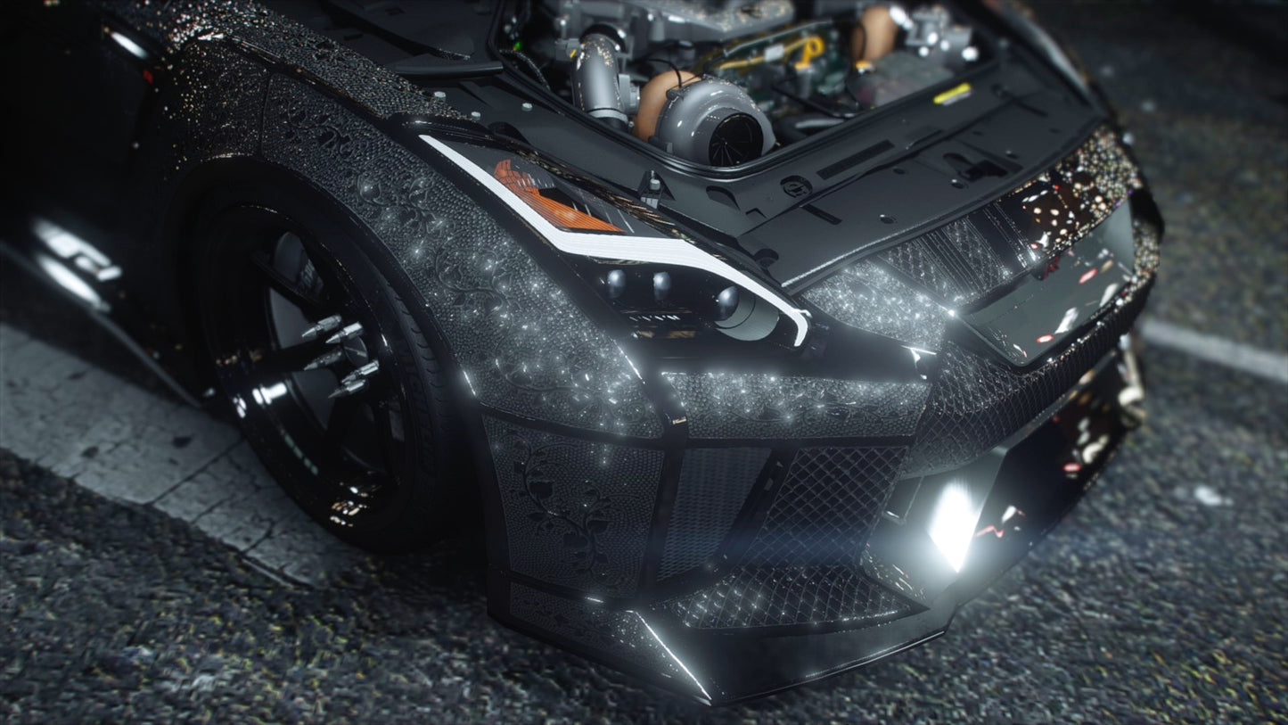 Nissan GT-R R35 'Kuhl Racing' Chrome | Zlayworks