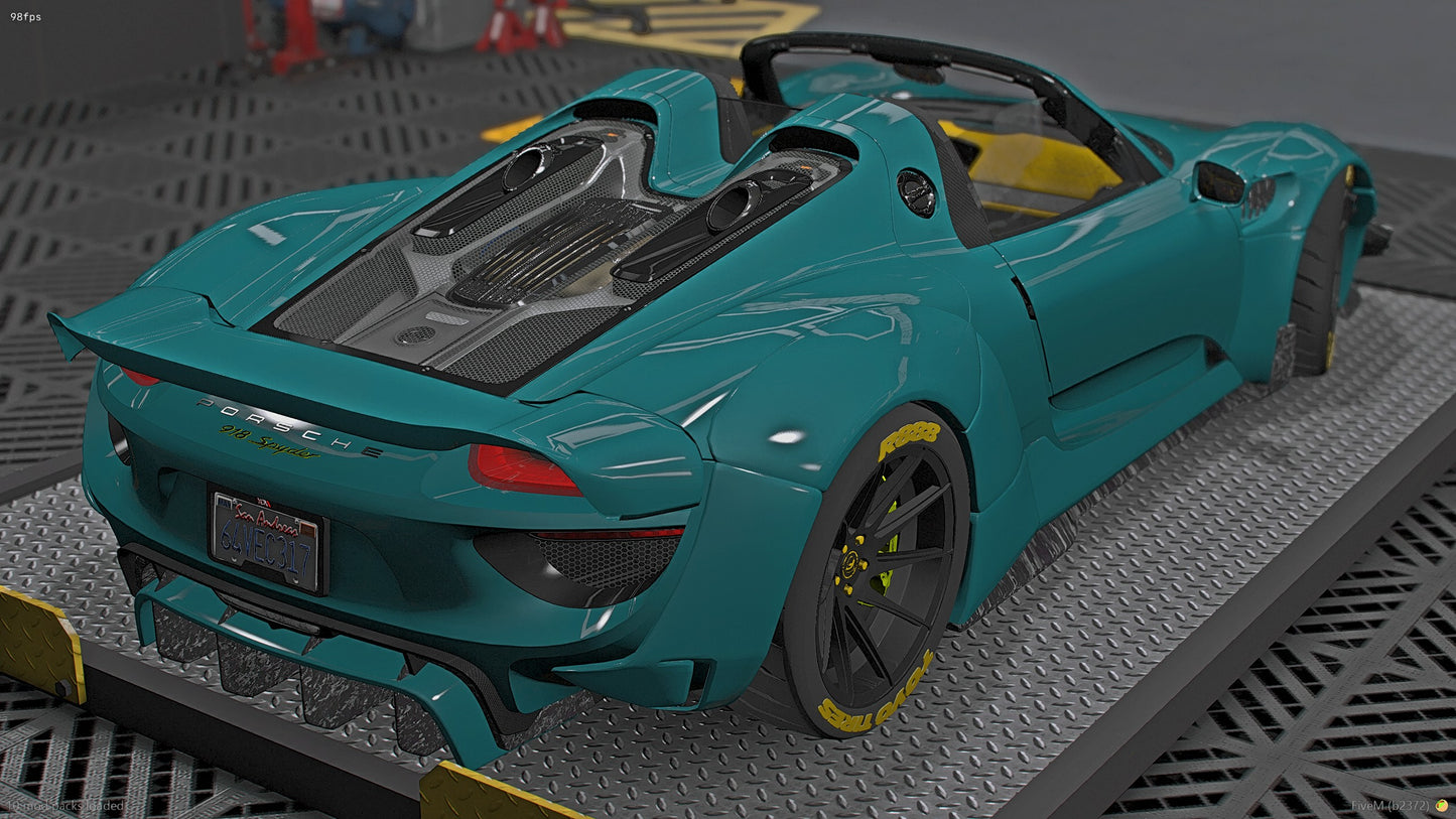 2015 Porsche 918 Spyder Widebody KS Edition | Nukem Customs
